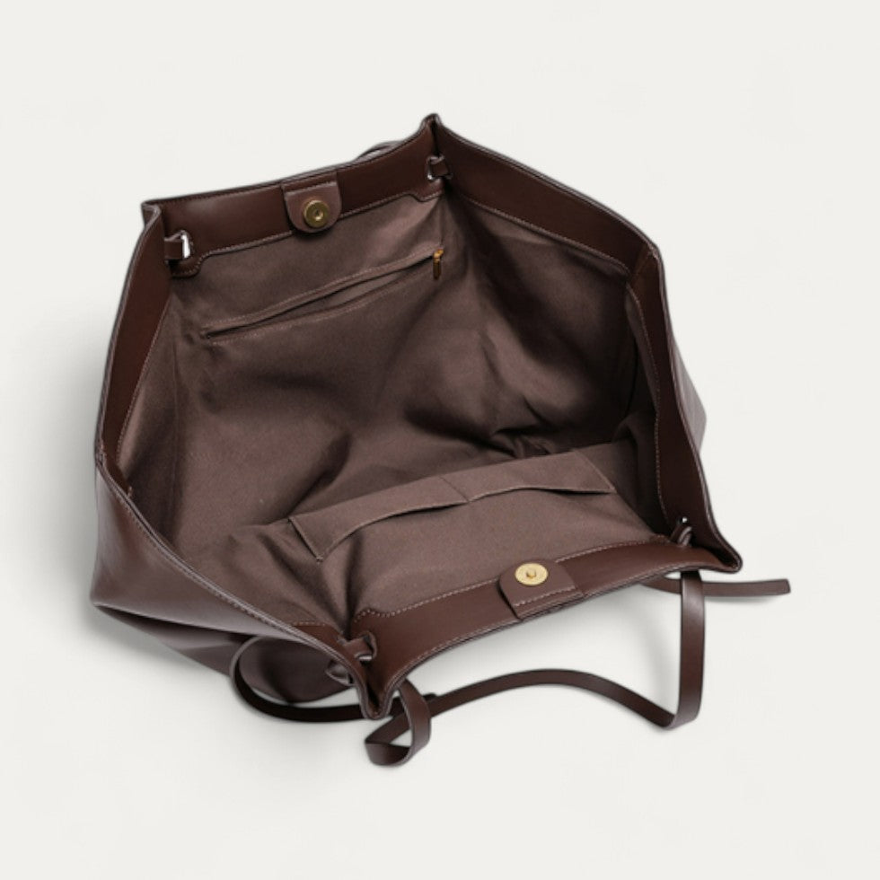 Women’s Large Capacity Structured Tote Shoulder Bag