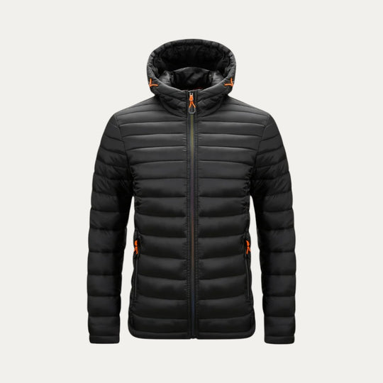 Lightweight Hooded Puffer Jacket for Men