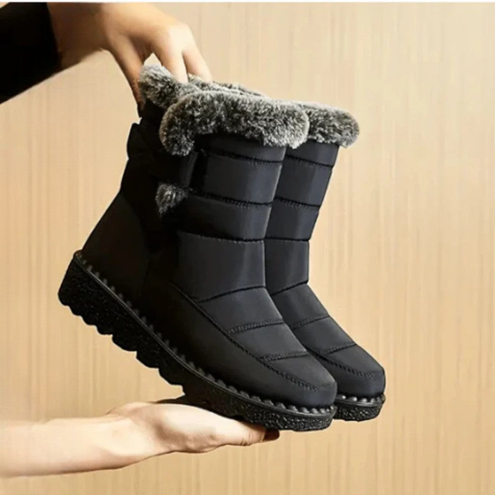 Women Orthopedic Winter Warm Fur Lined Snow Boots