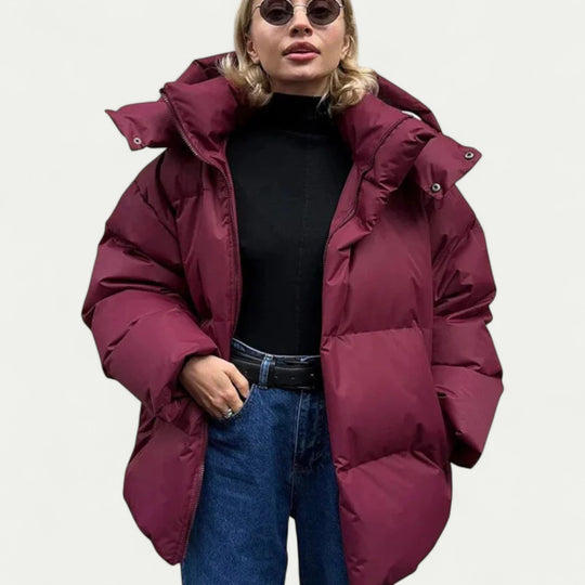 Women Oversized Puffer Jacket Winter Quilted Coat