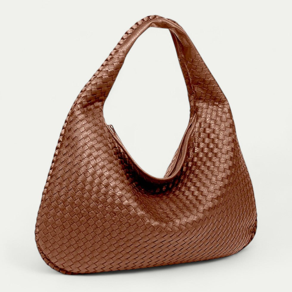 Woven Hobo Shoulder Bag for Women