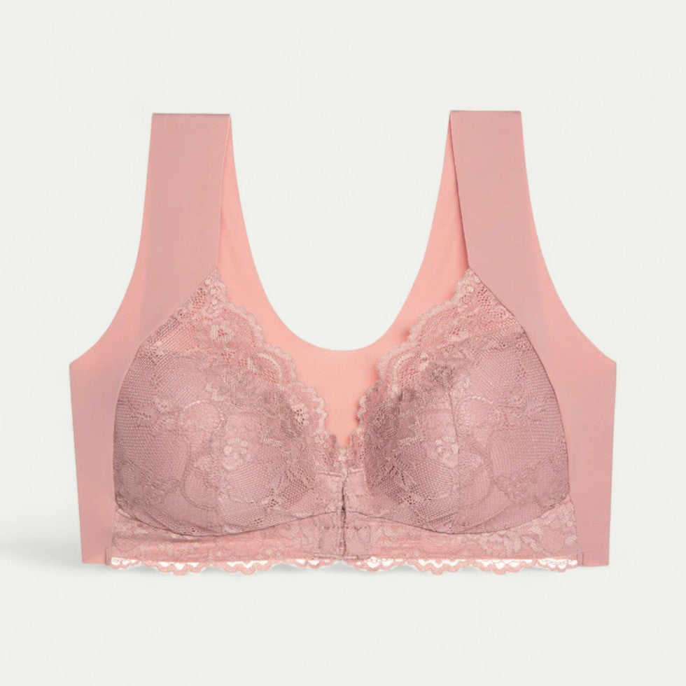Women Lace Seamless Comfort Bra Wireless Support