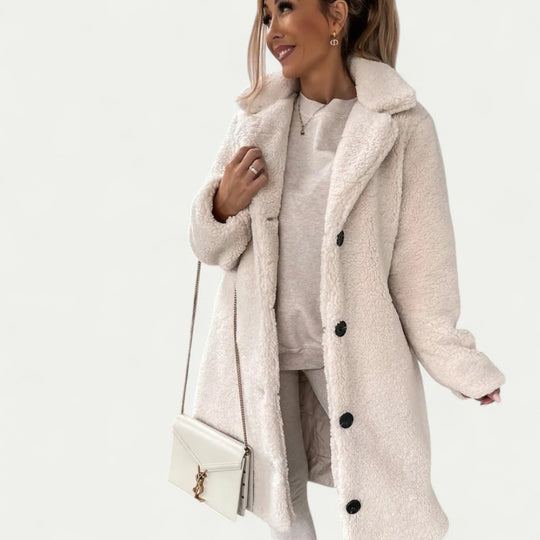 Women’s Cozy Winter Teddy Coat