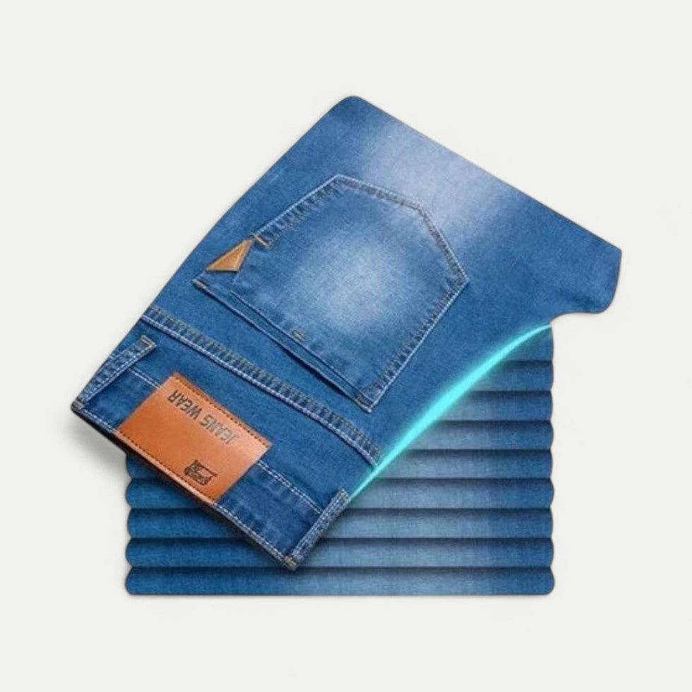 Mens Slim Fit Stretch Denim Jeans