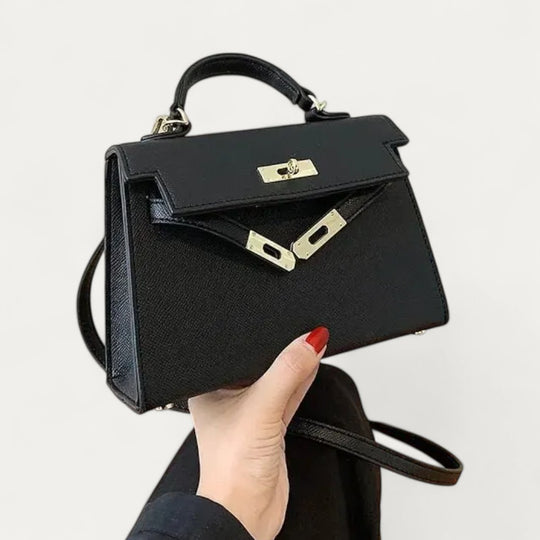 Women’s Structured Top Handle Crossbody Handbag