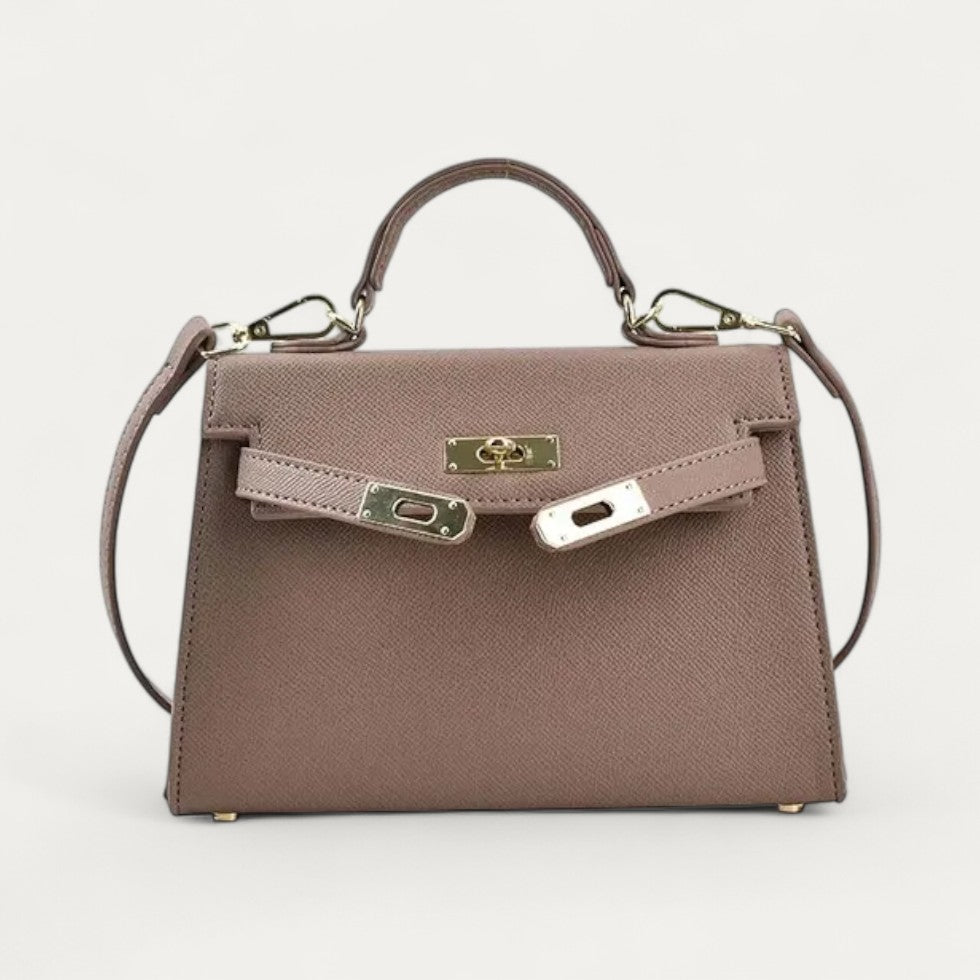 Women’s Structured Top Handle Crossbody Handbag
