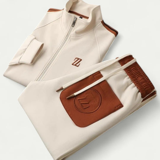 Men’s Two Piece Zip Up Tracksuit Set