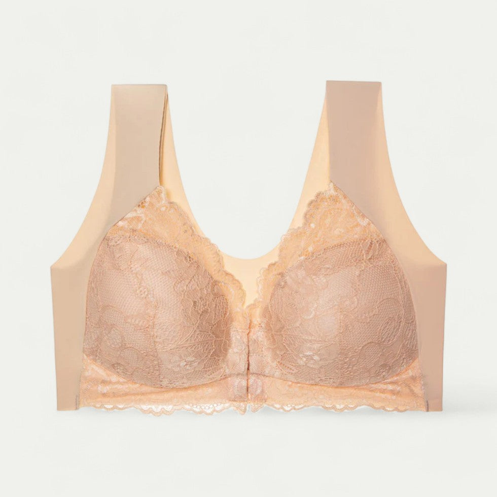 Women Lace Seamless Comfort Bra Wireless Support