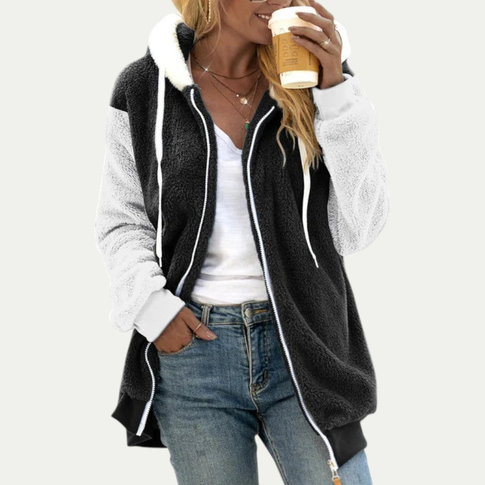 Women’s Teddy Coat with Hood Warm Winter Jacket
