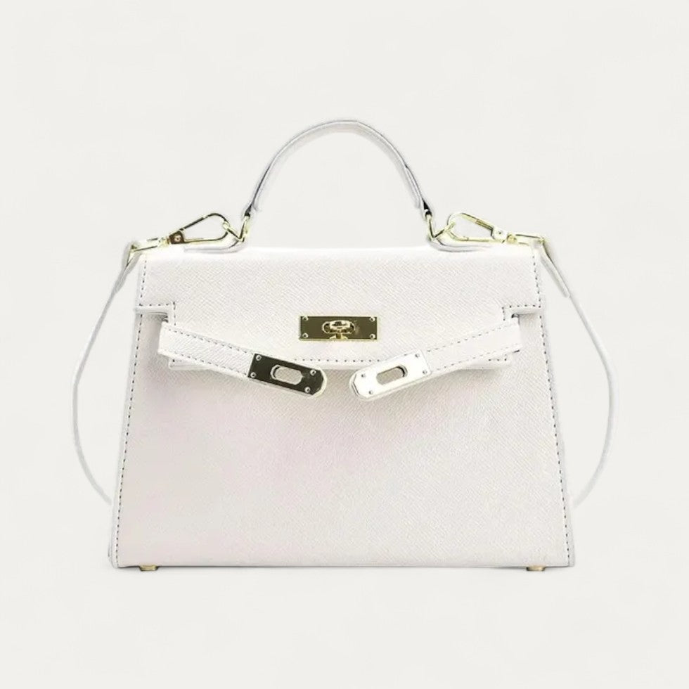 Women’s Structured Top Handle Crossbody Handbag