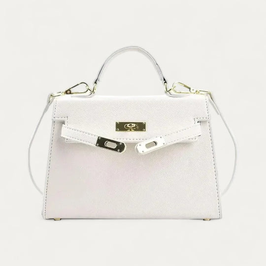 Women’s Structured Top Handle Crossbody Handbag