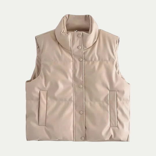 Women’s Puffer Vest Winter Sleeveless Jacket