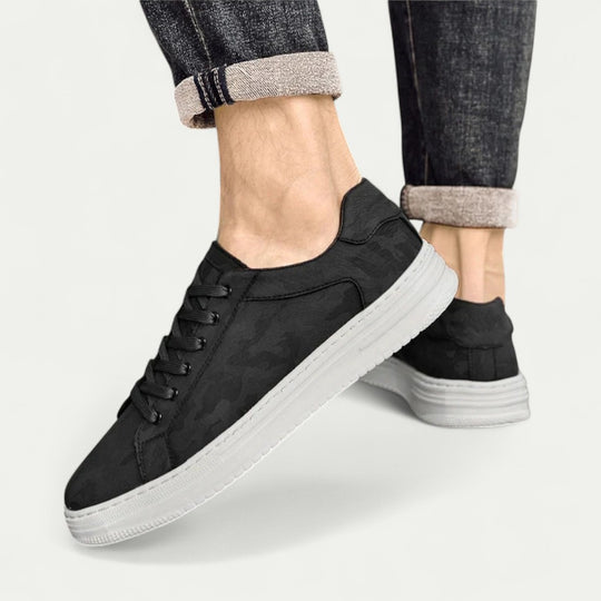 Orthopedic Casual Leather Trainers for Men