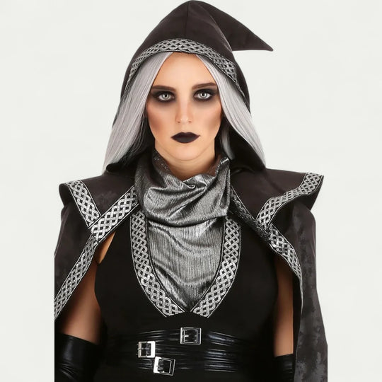 Gothic Witch Maxi Halloween Costume Dress