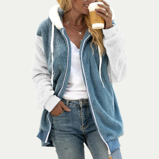Women’s Teddy Coat with Hood Warm Winter Jacket