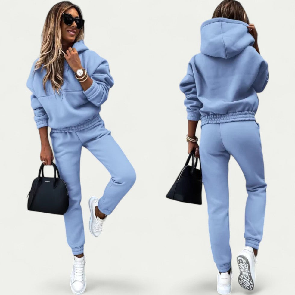 Sporty Winter Lounge Tracksuit for Women