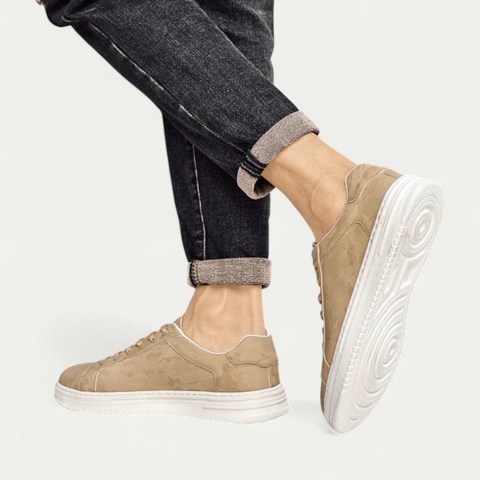 Orthopedic Casual Leather Trainers for Men