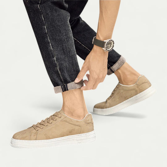 Orthopedic Casual Leather Trainers for Men