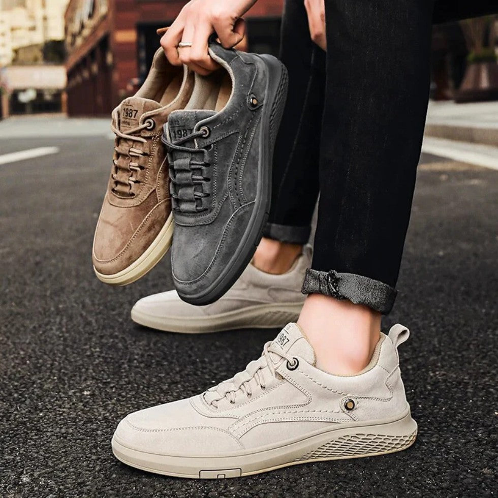 Orthopedic Casual Suede Trainers for Men