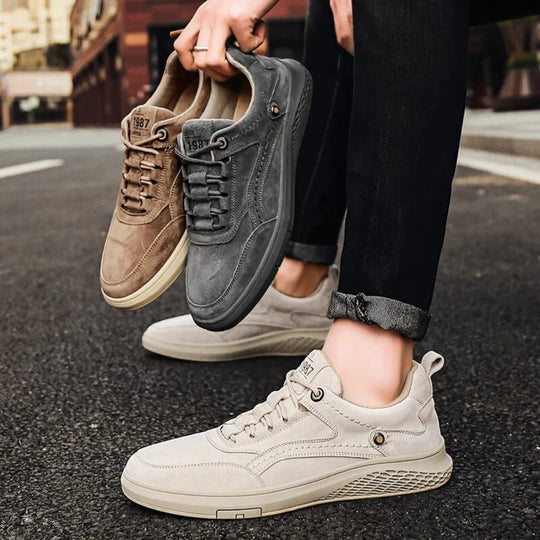 Orthopedic Casual Suede Trainers for Men