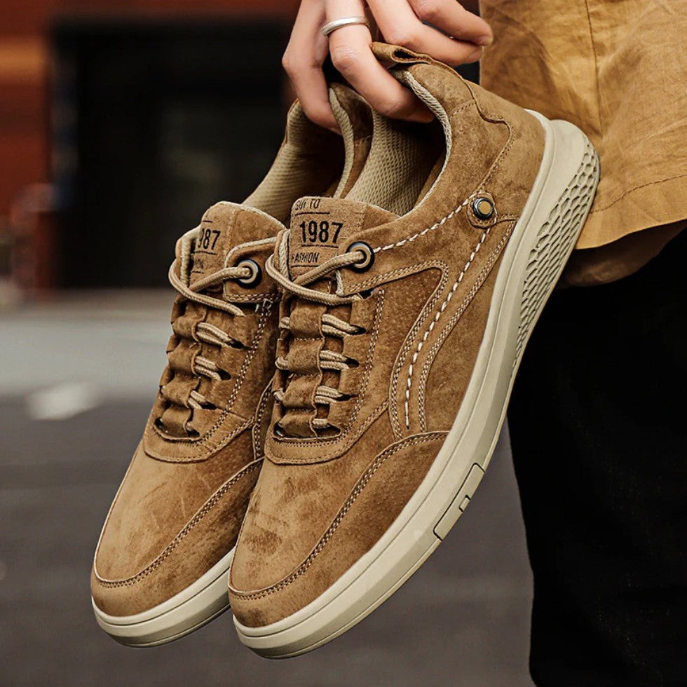 Orthopedic Casual Suede Walking Trainers for Men