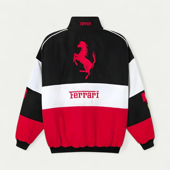 Retro Unisex Formula One Racing Bomber Jacket