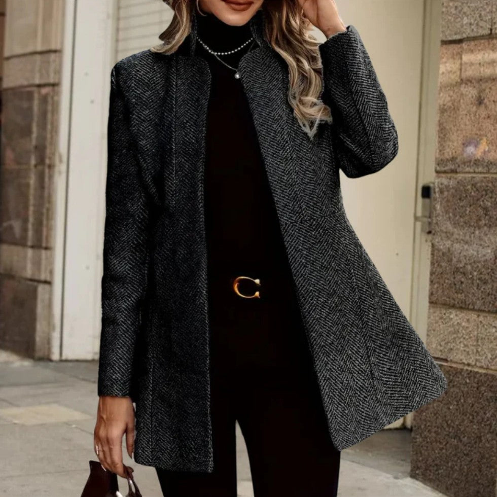 Women’s Longline Open Front Blazer Jacket