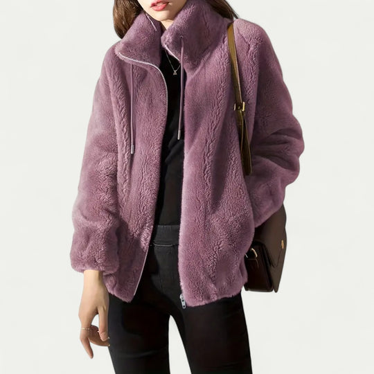 Women’s Warm Teddy Coat Fashionable Winter Outerwear