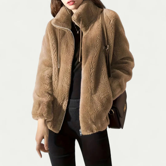 Women’s Warm Teddy Coat Fashionable Winter Outerwear