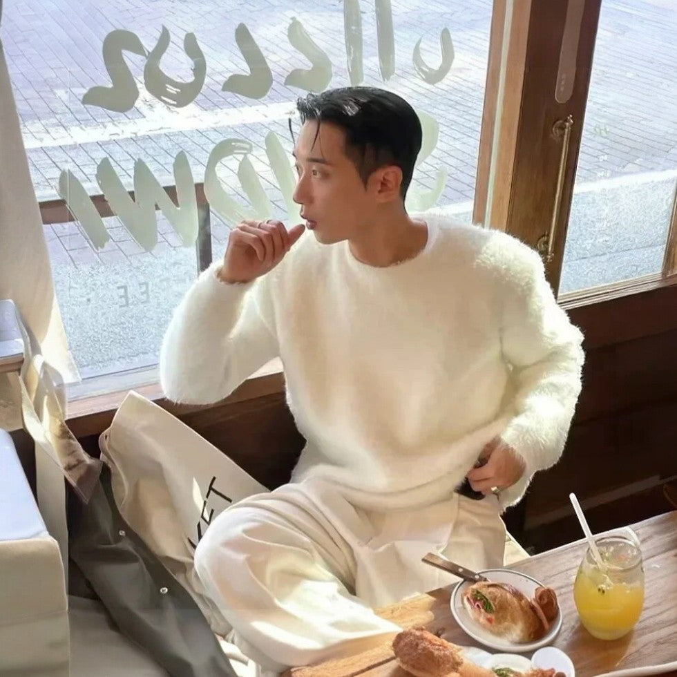 Men’s Oversized Chunky Knit Sweater