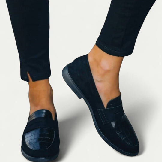 Orthopedic Stylish Leather Loafers for Women