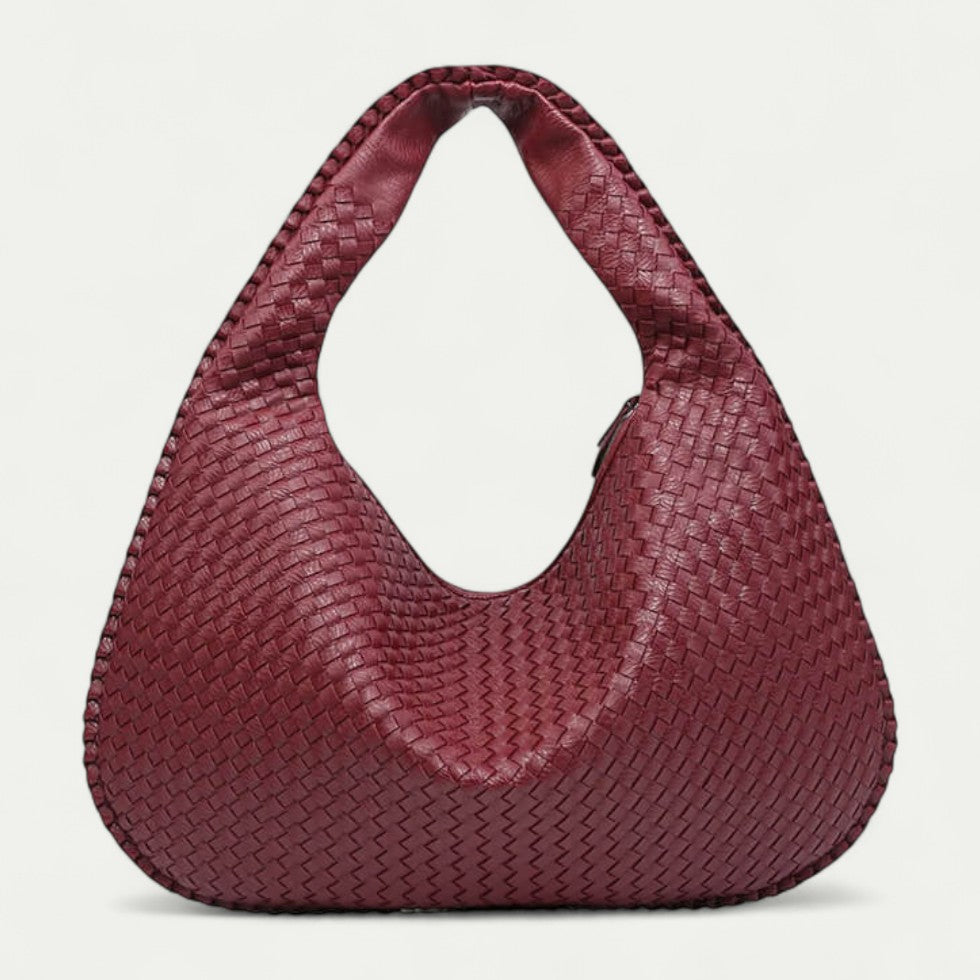 Woven Hobo Shoulder Bag for Women