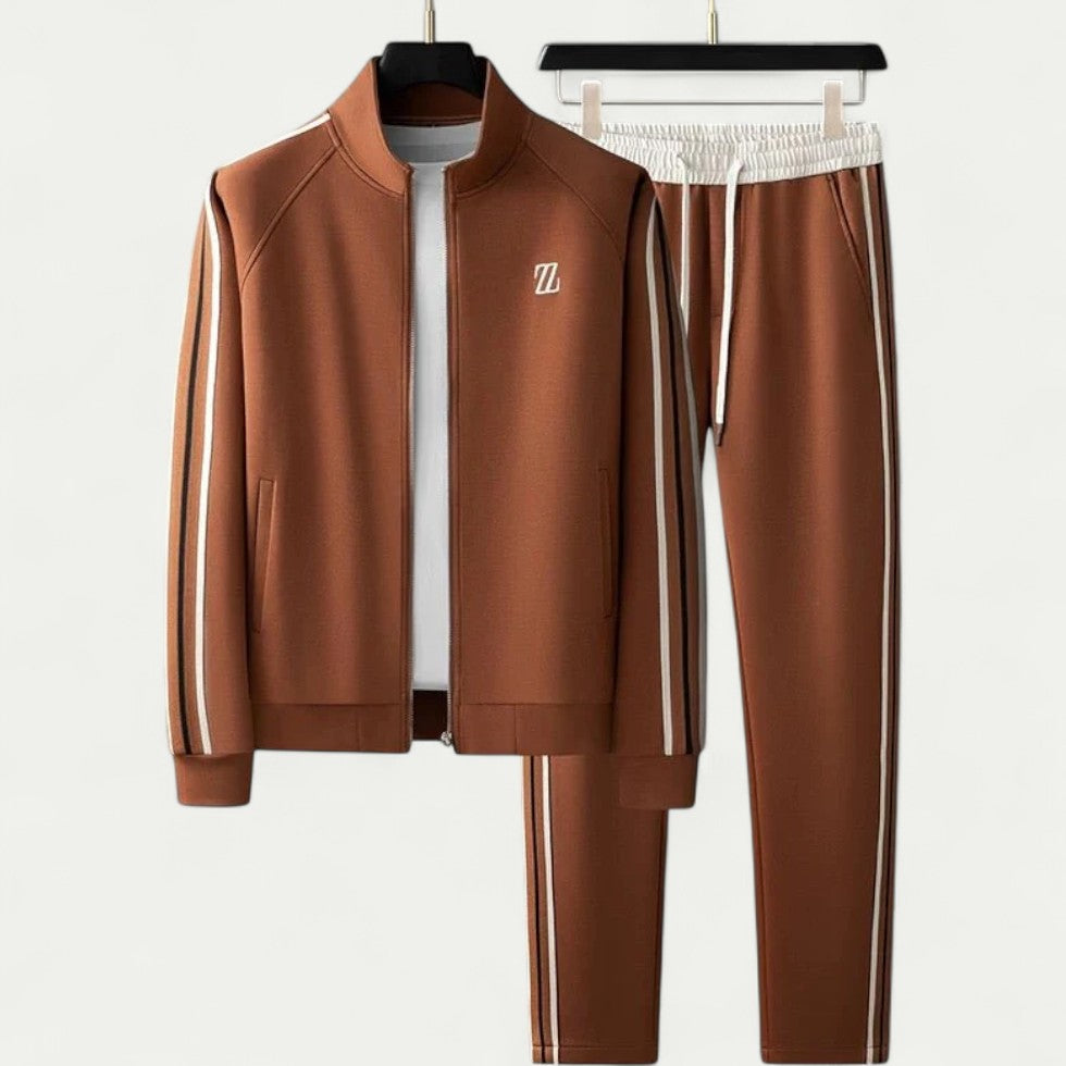 Men’s Two Piece Zip Up Tracksuit Set