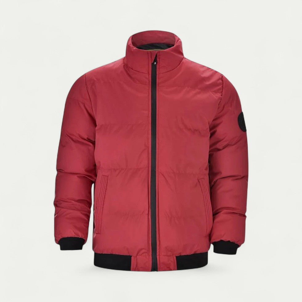 Men's Lightweight Puffer Bomber Winter Jacket