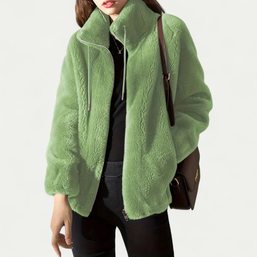 Women’s Warm Teddy Coat Fashionable Winter Outerwear