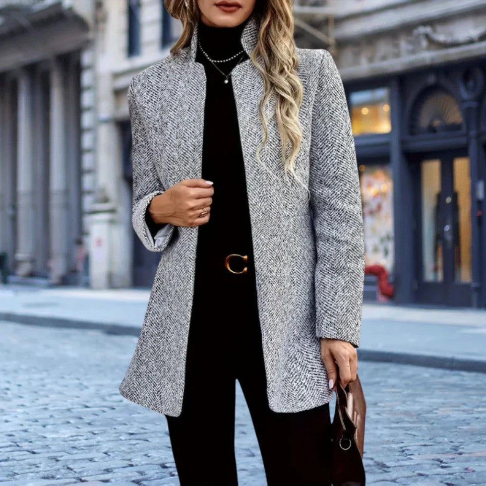 Women’s Longline Open Front Blazer Jacket