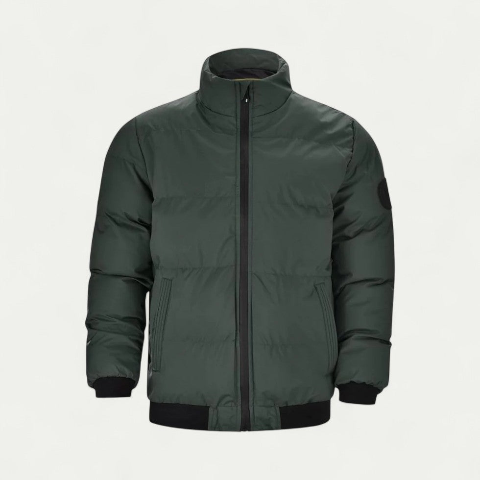 Men's Lightweight Puffer Bomber Winter Jacket