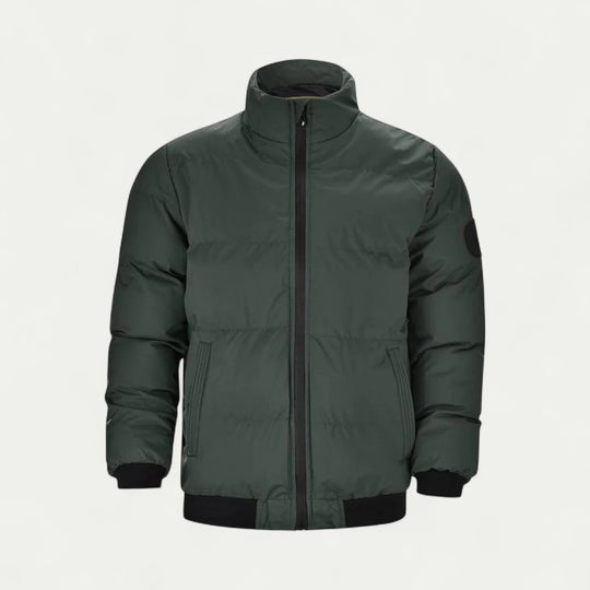 Men's Lightweight Puffer Bomber Winter Jacket