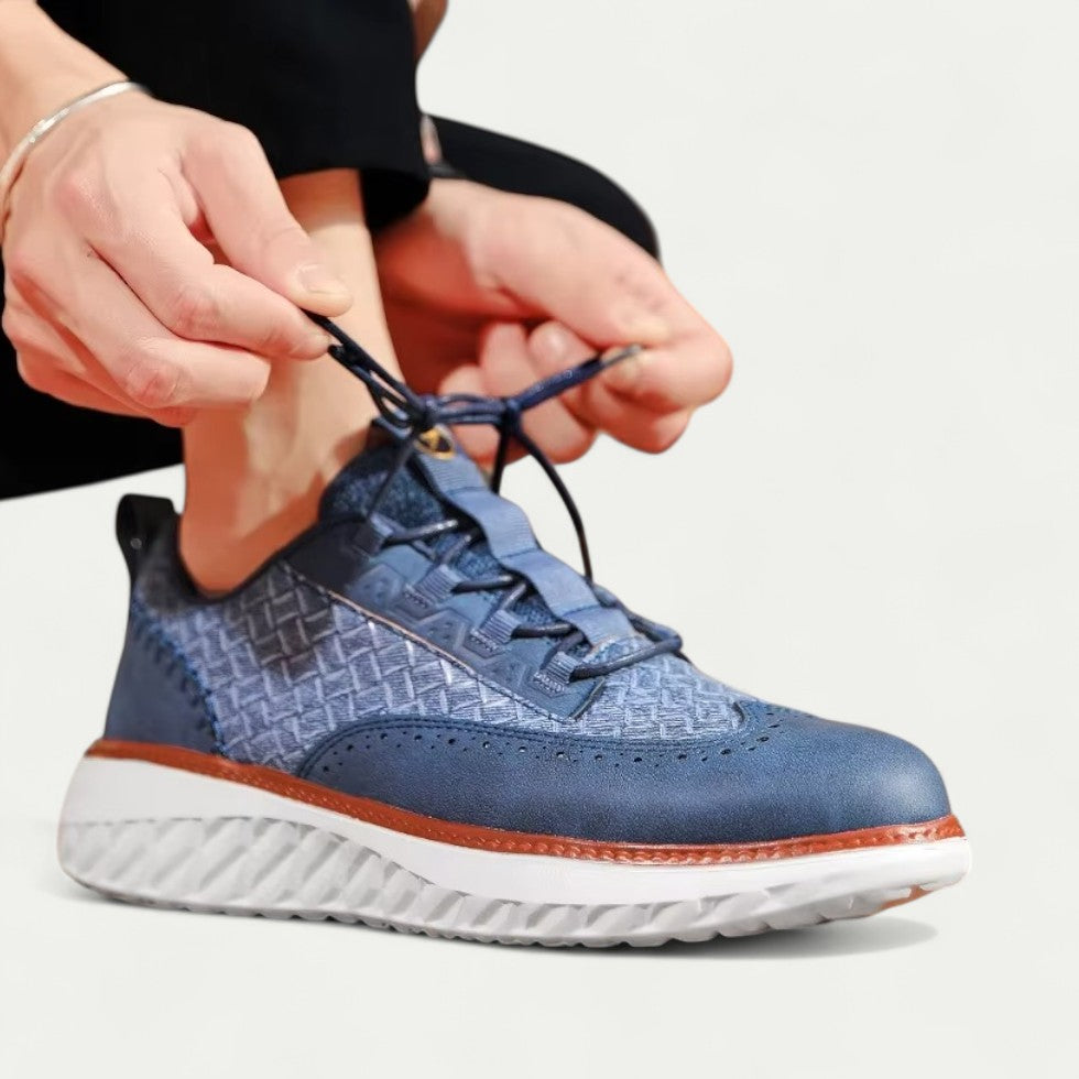 Orthopedic Walking Trainer Shoes for Men with Arch Support