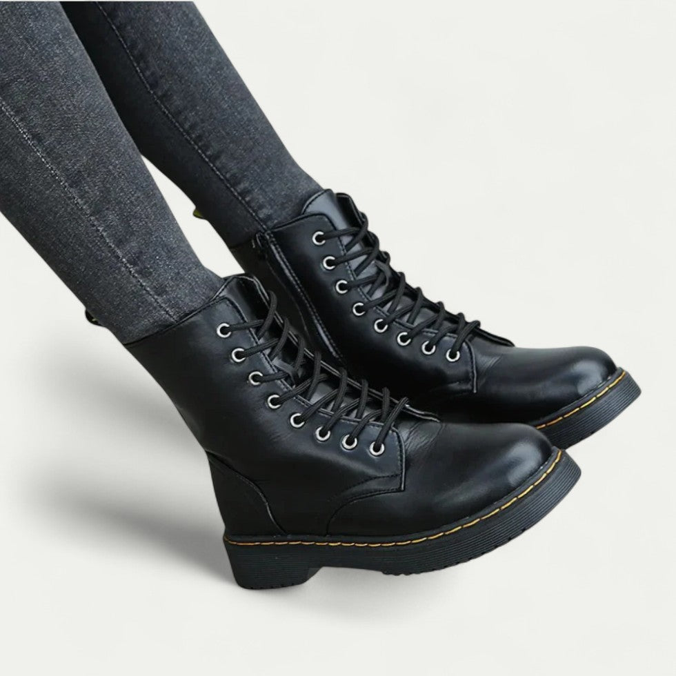 Orthopedic Lace Up Ankle Boots for Women