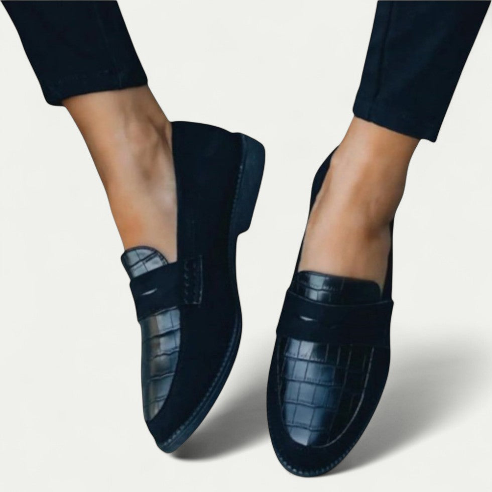 Orthopedic Stylish Leather Loafers for Women