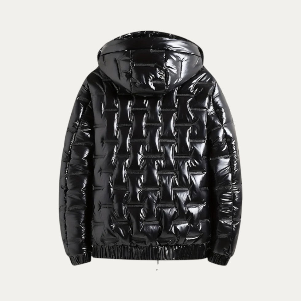 Hooded Puffer Jacket for Men