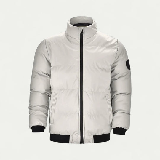 Men's Lightweight Puffer Bomber Winter Jacket