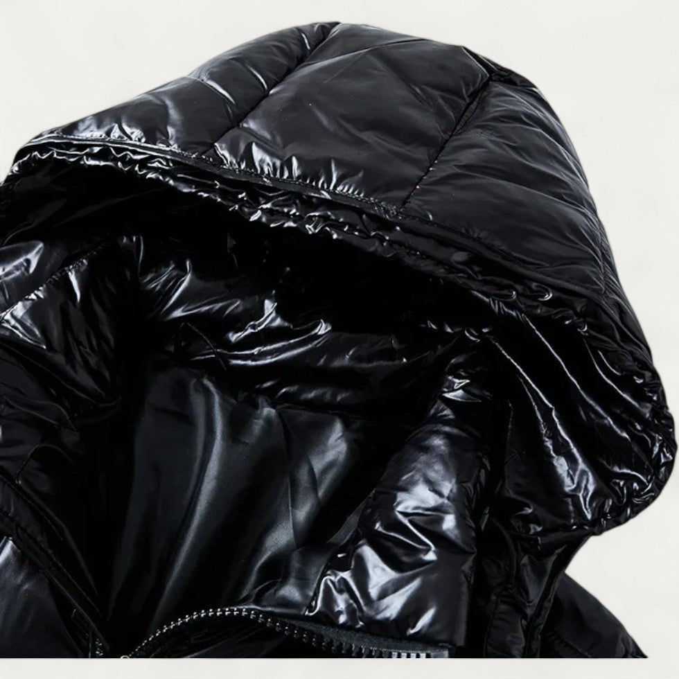 Women’s Hooded Puffer Zip Up Winter Jacket