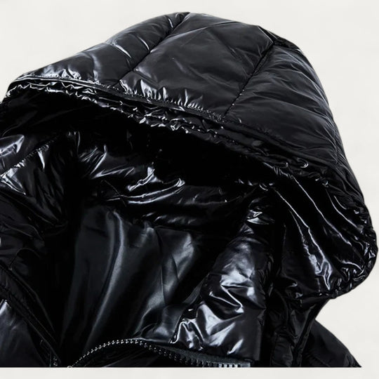 Women’s Hooded Puffer Zip Up Winter Jacket