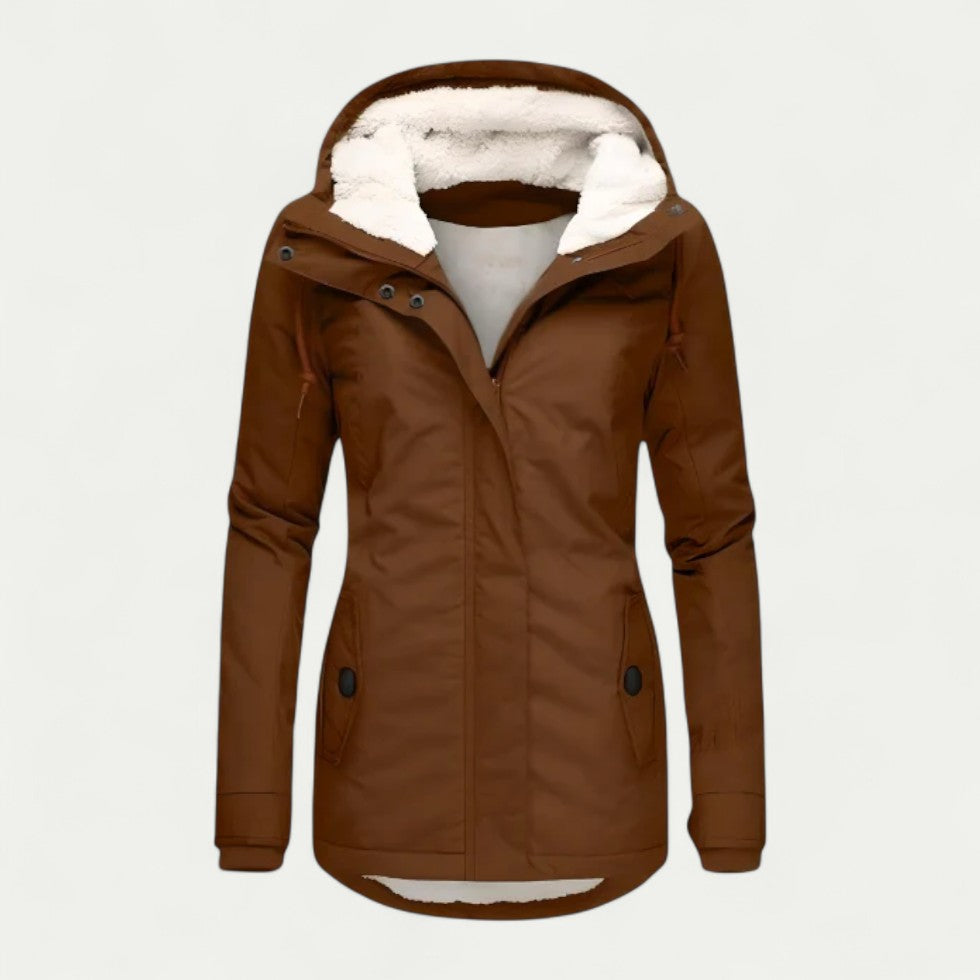 Extended Waterproof Winter Jacket for Women