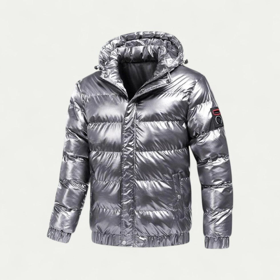 Men's Hooded Puffer Winter Jacket