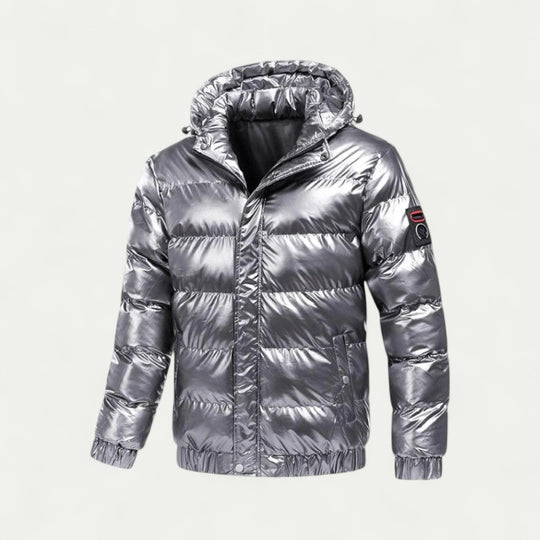 Men's Hooded Puffer Winter Jacket