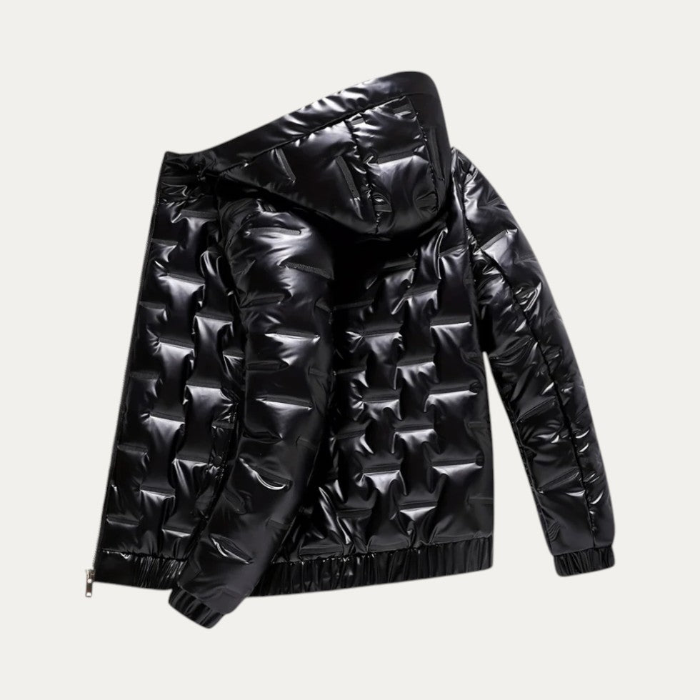 Hooded Puffer Jacket for Men