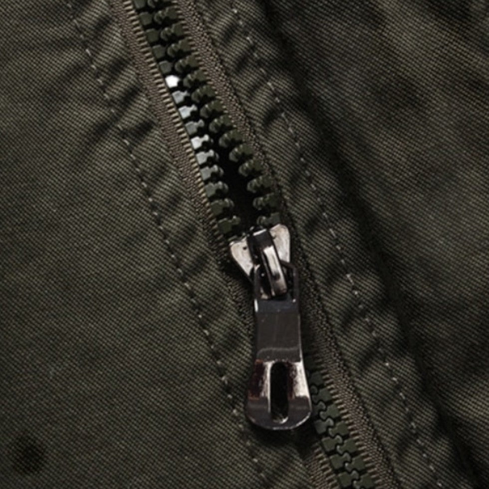 Military Style Cotton Cargo Jacket For Men